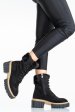 Ghete negru suede nsp820171002