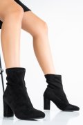 BOTINE BLACK SUEDE FSPBW090